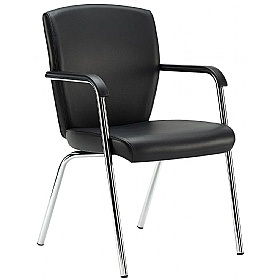 Key Full Back 4-Leg Meeting and Conference Chairs - Office Chairs