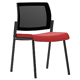 Kind Mesh Back 4-Leg Meeting and Conference Chairs - Office Chairs