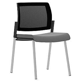 Kind Mesh Back 4-Leg Meeting and Conference Chairs - Office Chairs
