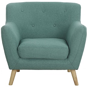 Skandi Office Armchair Green