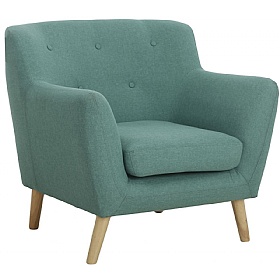 Skandi Office Armchair Green