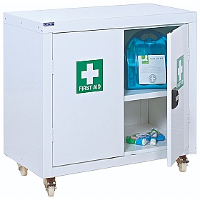 Guardian Medical Mobile Metal Cupboards