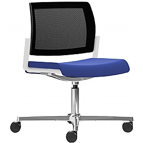 Kind Mesh Back 4 Star Swivel Meeting and Breakout Chairs - Office Chairs