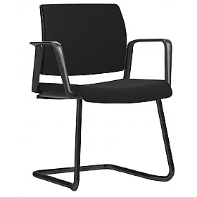 Kind Cantilever Meeting and Conference Chairs with Arms - Office Chairs