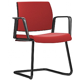 Kind Cantilever Meeting and Conference Chairs with Arms - Office Chairs