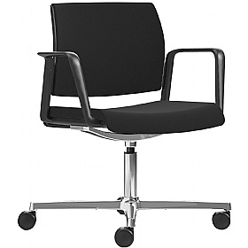 Kind 4 Star Swivel Meeting and Breakout Chairs with Arms - Office Chairs