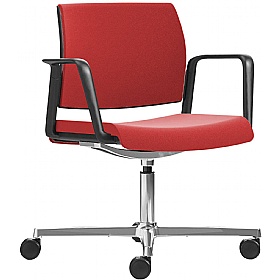 Kind 4 Star Swivel Meeting and Breakout Chairs with Arms - Office Chairs