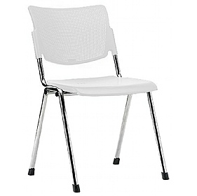 Mia Polypropylene Stacking Conference Chairs