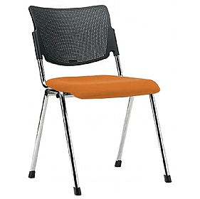 Mia Upholstered Stacking Conference Chairs