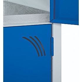Vault Express Germ Guard Steel Lockers - Office Storage