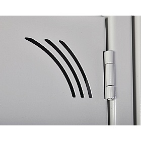 Vault Germ Guard Steel Lockers with Hasp & Staple Lock