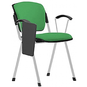 Mia Plus Upholstered Conference Chairs with Writing Tablet