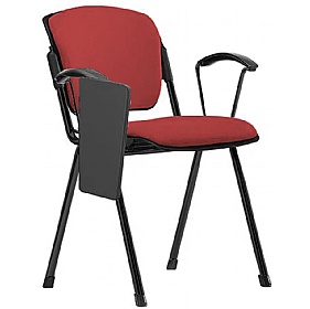 Mia Plus Upholstered Conference Chairs with Writing Tablet
