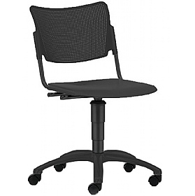 Mia Polypropylene Swivel Meeting and Breakout Chairs