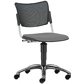 Mia Upholstered Swivel Meeting and Breakout Chairs