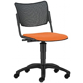 Mia Upholstered Swivel Meeting and Breakout Chairs