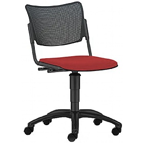 Mia Upholstered Swivel Meeting and Breakout Chairs