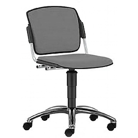 Mia Plus Upholstered Swivel Meeting and Breakout Chairs