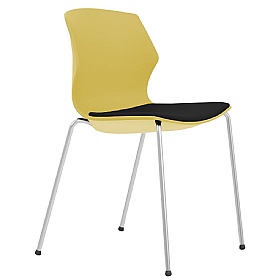 Pimlico Upholstered Stacking 4-Leg Meeting and Breakout Chairs