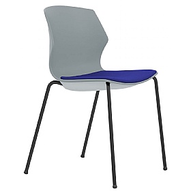 Pimlico Upholstered Stacking 4-Leg Meeting and Breakout Chairs