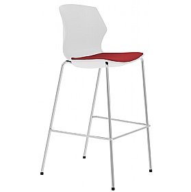 Pimlico Upholstered 4-Leg Meeting and Breakout Stool