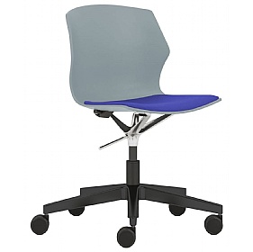 Pimlico Upholstered Swivel Meeting and Breakout Chairs