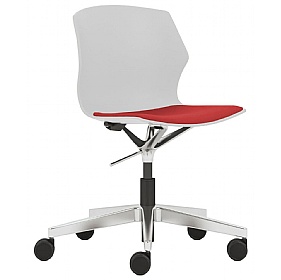 Pimlico Upholstered Swivel Meeting and Breakout Chairs