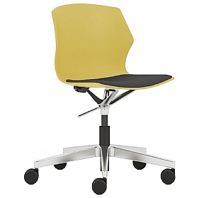 Pimlico Upholstered Swivel Meeting and Breakout Chairs