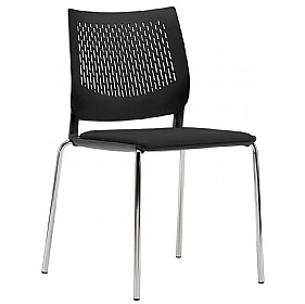 Vibe Upholstered 4-Leg Breakout and Conference Chairs