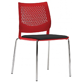Vibe Upholstered 4-Leg Breakout and Conference Chairs