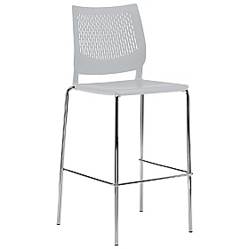 Vibe Polypropylene 4-Leg Meeting and Breakout Stool