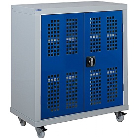 Commerce Perforated Door Mobile Commercial Cupboards