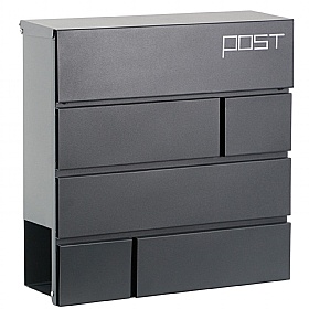 Phoenix Estilo Graphite Brick Letter Box
