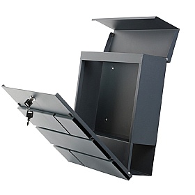 Phoenix Estilo Graphite Brick Letter Box