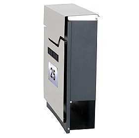 Phoenix Estilo Ilumno Stainless Steel Letter Box