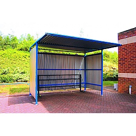 Traditional Secure Bicycle Shelters