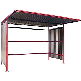 Traditional Secure Bicycle Shelters