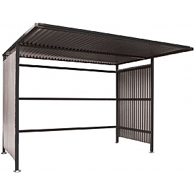 Traditional Secure Bicycle Shelters