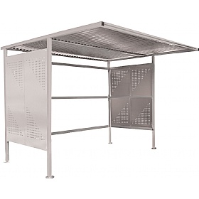 Traditional Secure Bicycle Shelters