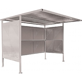 Traditional Secure Bicycle Shelters