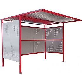 Traditional Secure Bicycle Shelters