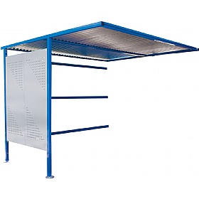 Traditional Secure Bicycle Shelters Extension