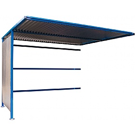 Traditional Secure Bicycle Shelters Extension