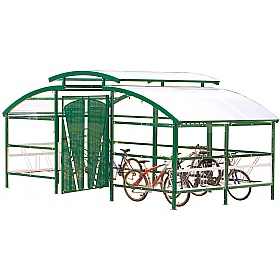 Fortress Secure Bicycle Compound Shelters