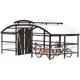 Fortress Secure Bicycle Compound Shelters