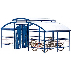 Fortress Secure Bicycle Compound Shelters