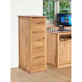 Mobel Oak Solid Wood Filing Cabinets