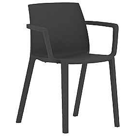 Win Polypropylene Breakout and Canteen Chairs with Arms