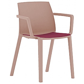 Win Upholstered Breakout and Canteen Chairs with Arms