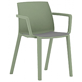 Win Upholstered Breakout and Canteen Chairs with Arms